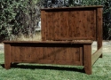 alder-frame & flat panel-king size