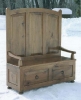 alder-raised panel back-2 drawers
