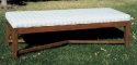 alder-tapered & splayed legs-X stretcher