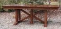 alder-trestle base with X stretchers