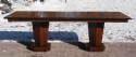 alder-twin hexagonal pedestals-leaf