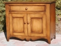 alder-2 doors-1 drawer-scroll cutouts
