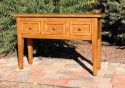 alder-tapered legs-3 frame and panel drawers
